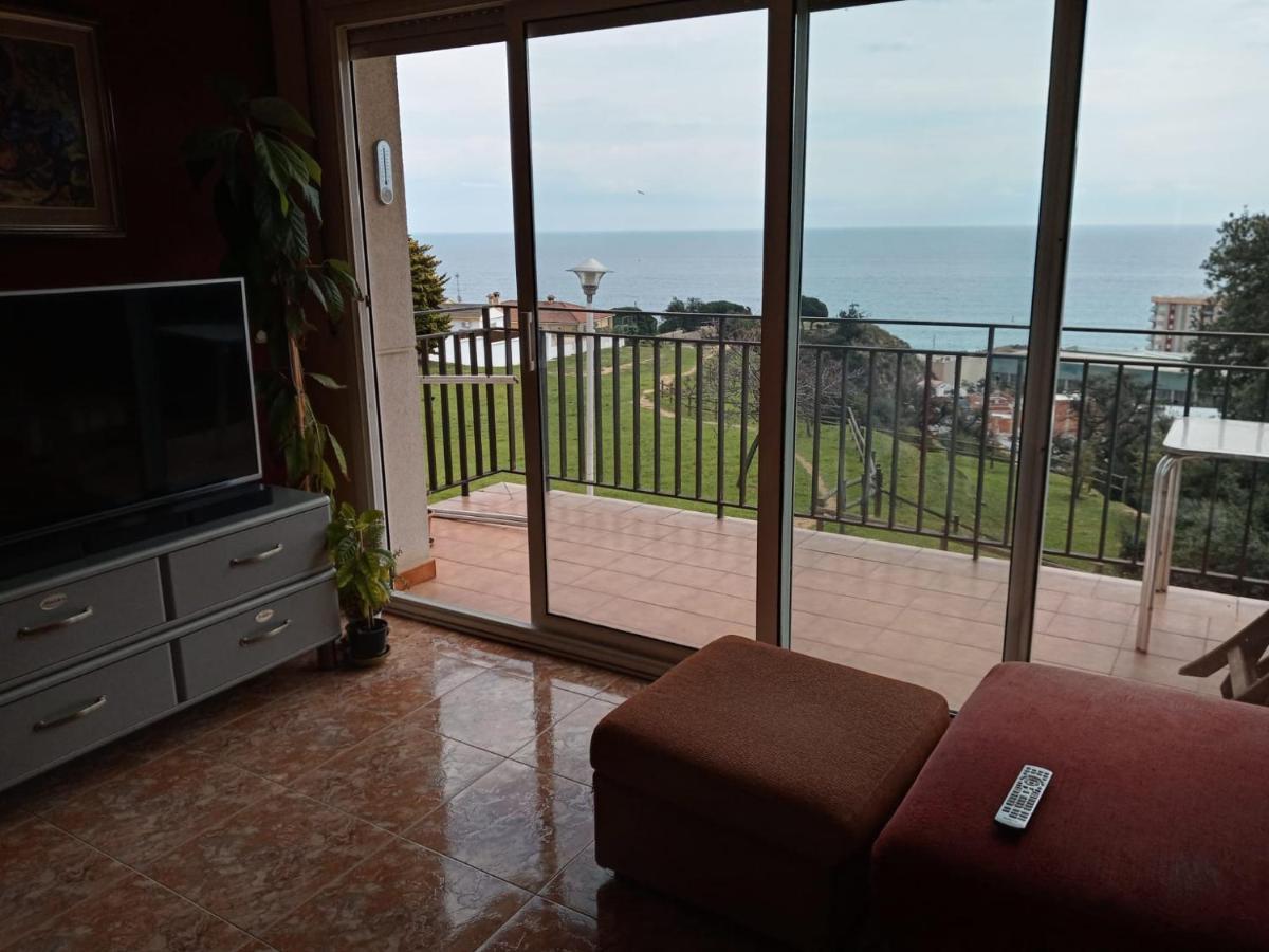 Appartamento Pis A Blanes Amb Precioses Vistes Al Mar. Esterno foto